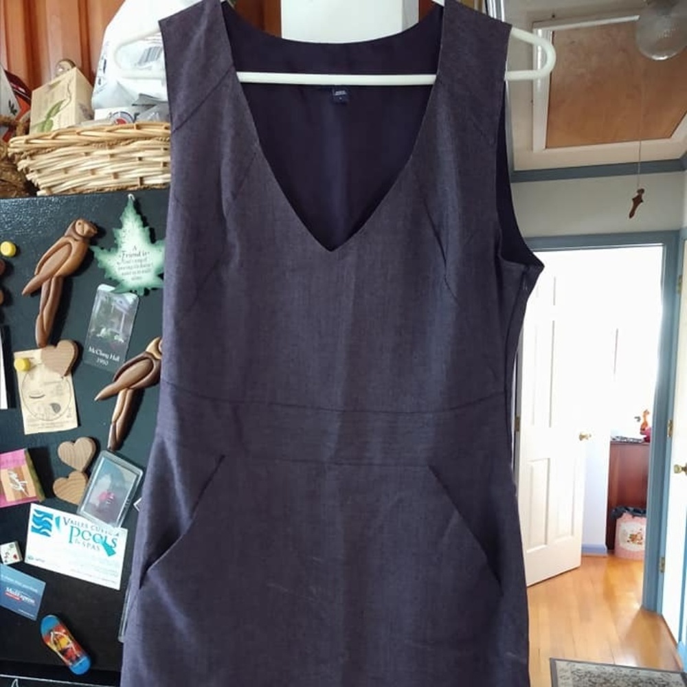 Purple Dress with Pockets